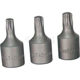 Chrome Socket 3/8"" Drive T50 Internal Torx
