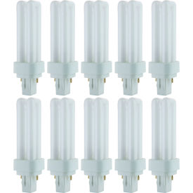 Sunlite® 2-Pin Compact Fluorescent Light Bulb GX23-2 Base 3500K 13W Neutral White Pk of 10