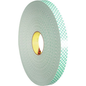 3M™ 4032 Double Sided Foam Tape 3/4"" x 72 Yds. 31.25 Mil Natural