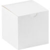 Global Industrial Gift Boxes 4""L x 4""W x 4""H White 100/Pack