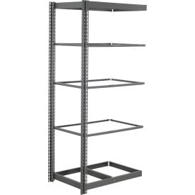 Global Industrial 5 Shelf Standard Duty Boltless Shelving Add On 36""W x 24""D x 96""H No Deck