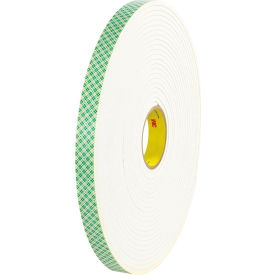 3M™ 4004 Double Sided Foam Tape 2"" x 18 Yds. 250 Mil Natural