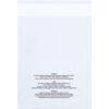 Global Industrial™ Resealable Warning Poly Bags 9""W x 12""L 1.5 Mil Clear 1000/Pack