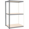Global Industrial 3 Shelf Heavy Duty Boltless Shelving Add On 48""Wx48""Dx60""H Laminate Deck USA