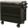 Extreme Tools EX Professional Sliding Top Tool Cart41-3/4""W x 25-3/4""DMatte Blk w/Blk Drawer Pulls