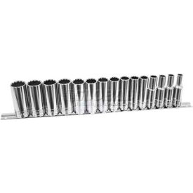 Chrome Socket 3/8"" Drive 12 Point 8mm Deep