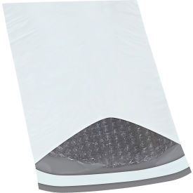 Global Industrial™ Bubble Lined Poly Mailers 7-1/4""W x 12""L 2 Mil White 25/Pack