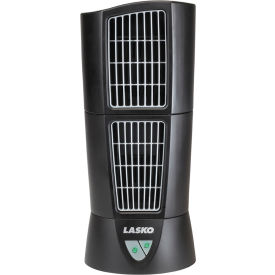 Lasko Desktop Oscillating Multi Directional Tower Fan 3 Speed Black
