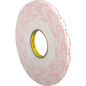 VHB™ 4945 Double Sided Foam Tape 1/2"" x 5 Yds. 45 Mil White