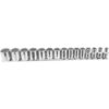 Chrome Socket 3/8"" Drive 12 Point 11mm Short
