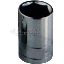 Chrome Socket 1/2"" Drive 6 Point 14mm Short