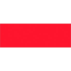 Tape Logic® Rectangular Inventory Paper Labels 9""L x 3""W Fluorescent Red Roll of 250