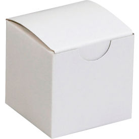Global Industrial Gift Boxes 2""L x 2""W x 2""H White 200/Pack