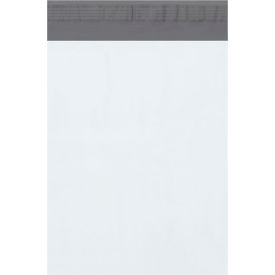 Global Industrial™ Poly Mailers with Tear Strip 10""W x 13""L 2.5 Mil White 500/Pack