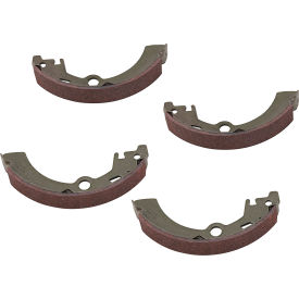 Rear Brake Shoes 4 Pack for Global Industrial™ Utility Vehicle 615162