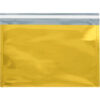 Global Industrial™ Peel & Seal Metallic Glamour Mailers 9-1/2""W x 12-3/4""L Gold 250/Pack