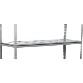 Global Industrial Extra Heavy Duty Boltless Shelving Z Beam 96Wx48D Steel Deck