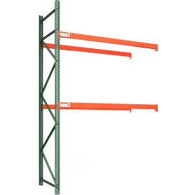 Global Industrial™ Bolted Teardrop Pallet Rack Add-On 96""W x 42""D x 144""H 7160 lbs Shelf Cap