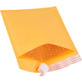 Global Industrial™ Self Seal Bubble Mailers #0 6""W x 10""L Kraft 25/Pack