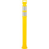Global Industrial™ Reflective Delineator Post 49""H Yellow