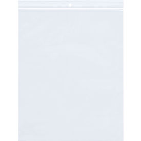 Global Industrial™ Reclosable Poly Bags with Hang Hole 2""W x 2""L 2 Mil Clear 1000/Pack