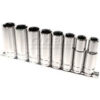 Chrome Socket 1/2"" Drive 6 Point 1-1/4"" Deep