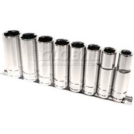 Chrome Socket 1/2"" Drive 6 Point 1-1/4"" Deep