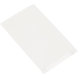 Global Industrial™ Gusseted Merchandise Bags 10""W x 2""D x 15""H White 1000/Pack