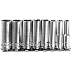 Chrome Socket 1/4"" Drive 12mm Deep