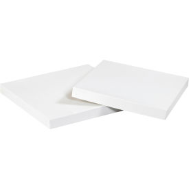 Global Industrial Deluxe Gift Box Lids 6""L x 6""W White 50/Pack