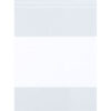 Global Industrial™ White Block Reclosable Poly Bags 24""W x 24""L 4 Mil Clear 250/Pack