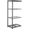 Global Industrial 4 Shelf Standard Duty Boltless Shelving Add On 48""W x 24""D x 96""H Wire Deck