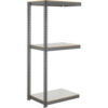 Global Industrial 3 Shelf Extra Heavy Duty Boltless Shelving Add On 48""Wx36""Dx72""H Laminate Deck