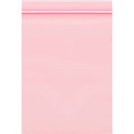 Global Industrial™ Minigrip Anti-Static Reclosable Poly Bags 2-1/2""Wx3""L 4 Mil Clear 1000PK