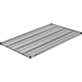 Nexel® S3660B Black Epoxy Wire Shelf 60""W x 36""D