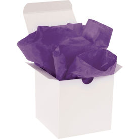 Global Industrial™ Gift Grade Tissue Paper 10 lbs. 15""W x 20""L Purple 960 Sheets