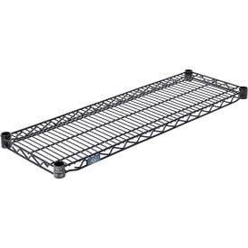 Nexel® S1236B Black Epoxy Wire Shelf 36""W x 12""D