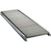 Ashland 22""W Gravity Roller Conveyor 10'L 1-3/8"" Roller Diameter 4-1/2"" Roller Centers