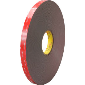VHB™ 4947F Double Sided Foam Tape 3/4"" x 5 Yds. 45 Mil Black