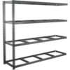 Global Industrial 4 Shelf Extra Heavy Duty Boltless Shelving Add On 96""W x 24""D x 96""H No Deck
