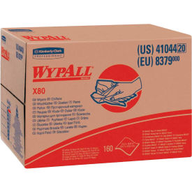 WypAll X80 Wipers 12-1/2 x 16-4/5 White 160/Brag Box - KCC 41044