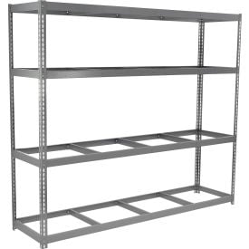 Global Industrial 4 Shelf Extra Heavy Duty Boltless Shelving Starter 96""W x 30""D x 84""H No Deck