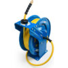 OilShield® Heavy Duty Single Arm Spring Return Air Hose Reel 300 PSI 1/2"" ID x 50'L