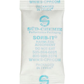 Global Industrial™ Silica Gel Packets 1-1/16""W x 2-1/16""L White 3000 Packs