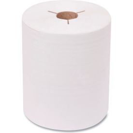 Tork® Advanced Hand Towel Roll Notched 1-Ply 8""W x 450'L White 491/Roll 6 Rolls