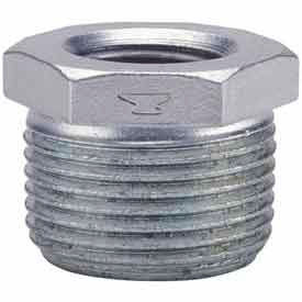1 In X 3/4 In Galvanized Malleable HeX Bushing 150 PSI Lead Free