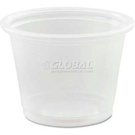 Dart® Conex Polypropylene Portion Container Translucent 1 Oz. 125/Bag; 20/Bags Carton