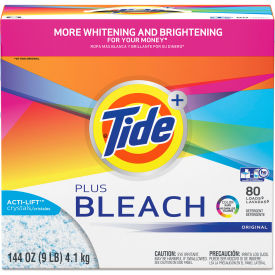 Tide Laundry Detergent with Bleach Powder 144 oz. Box 2 Boxes - 84998
