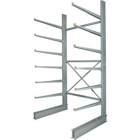 Global Industrial™ Single Sided Heavy Duty Cantilever Rack Starter 2"" Lip 72""Wx58""Dx144""H