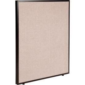 Interion® Office Partition Panel 36-1/4""W x 42""H Tan